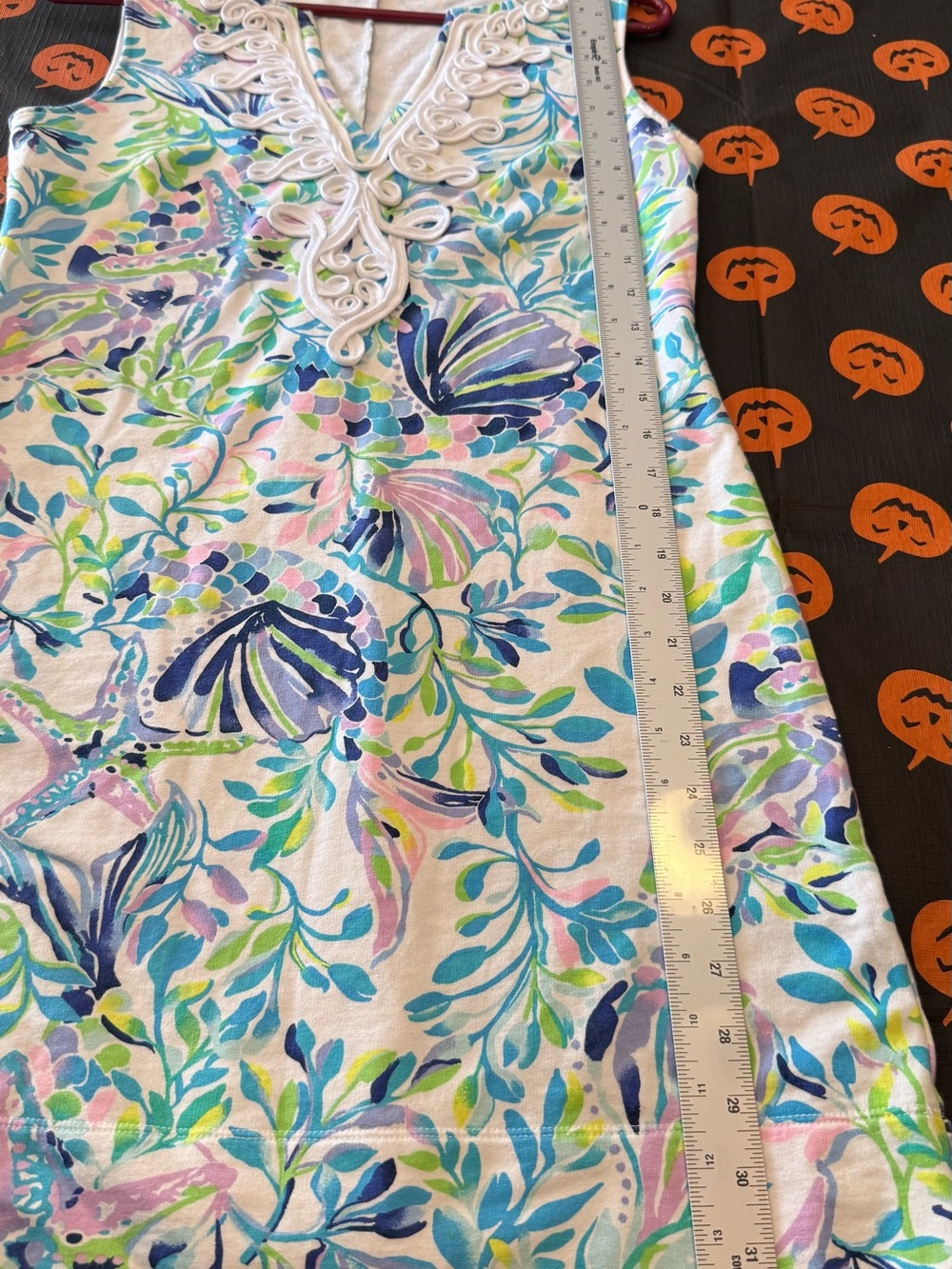 🌴Lilly Pulitzer Harper Shift Dress Floral Soutache Multicolor S🌴 - Picture 7 of 7
